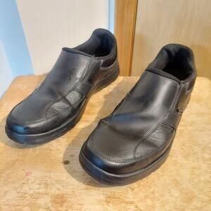 Rockport M79272 Men's US 12 M Black Leather Loafer Casual Slip On Shoes